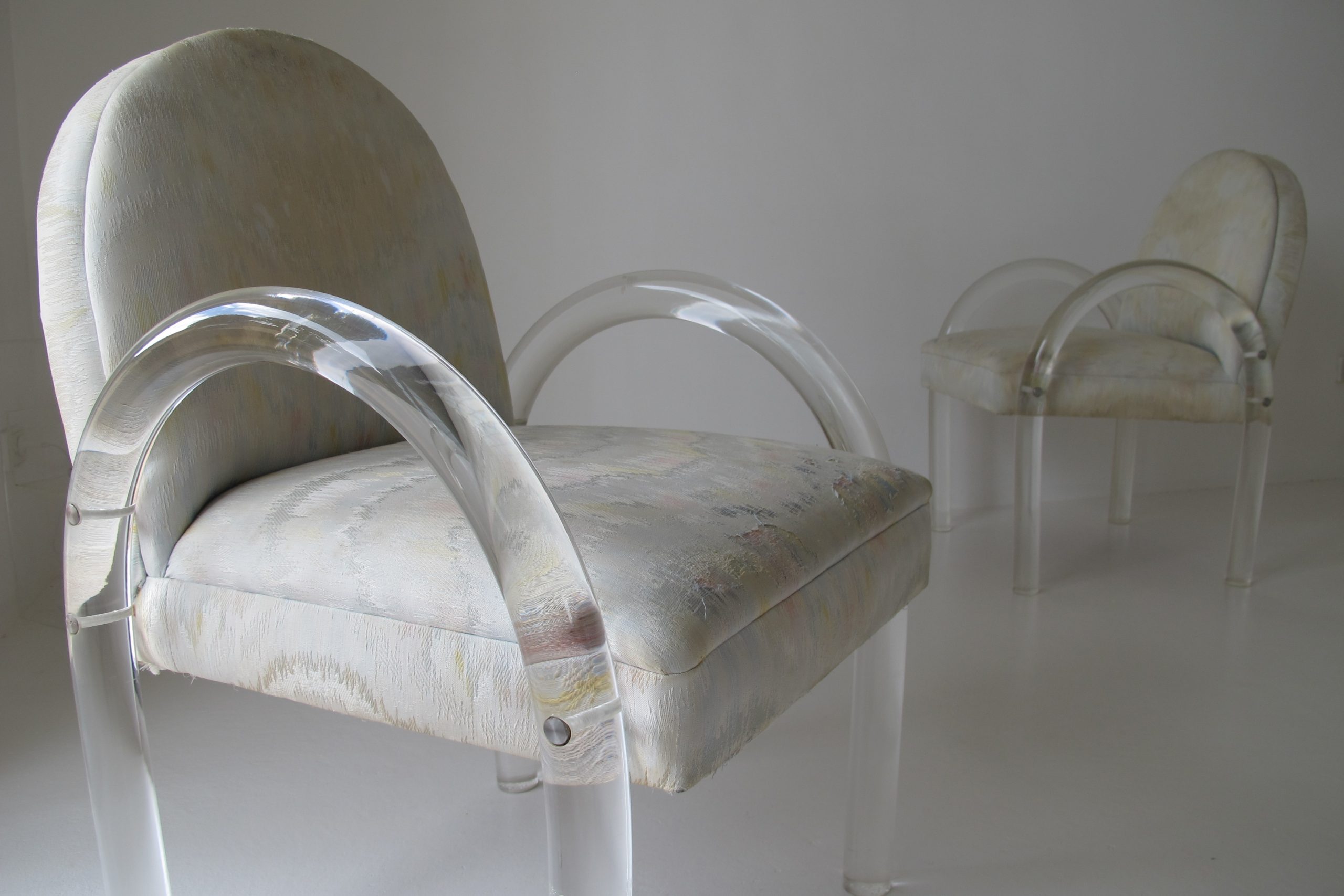 Charles hollis jones online lucite chairs