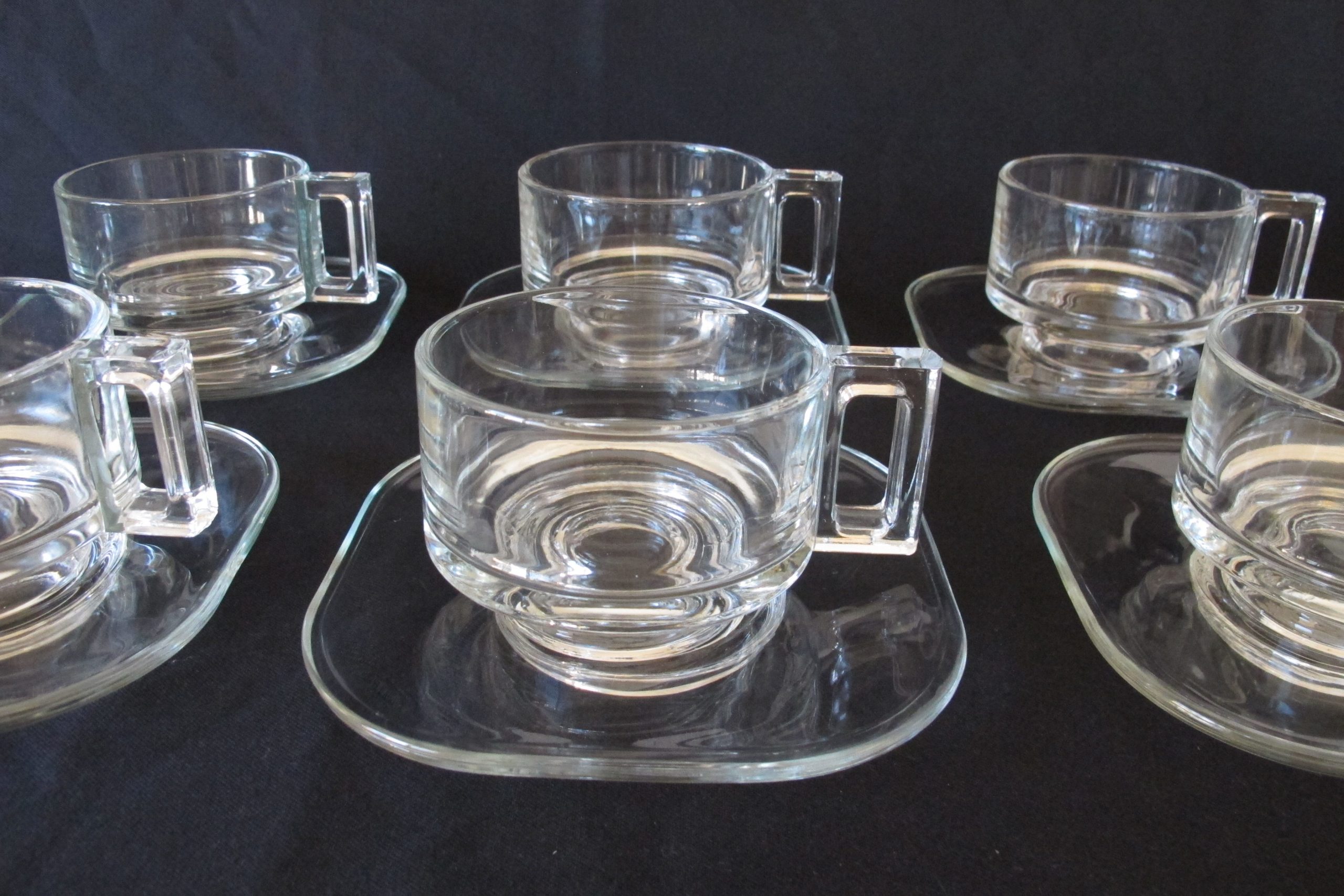 Italian glass 2025 coffee cups