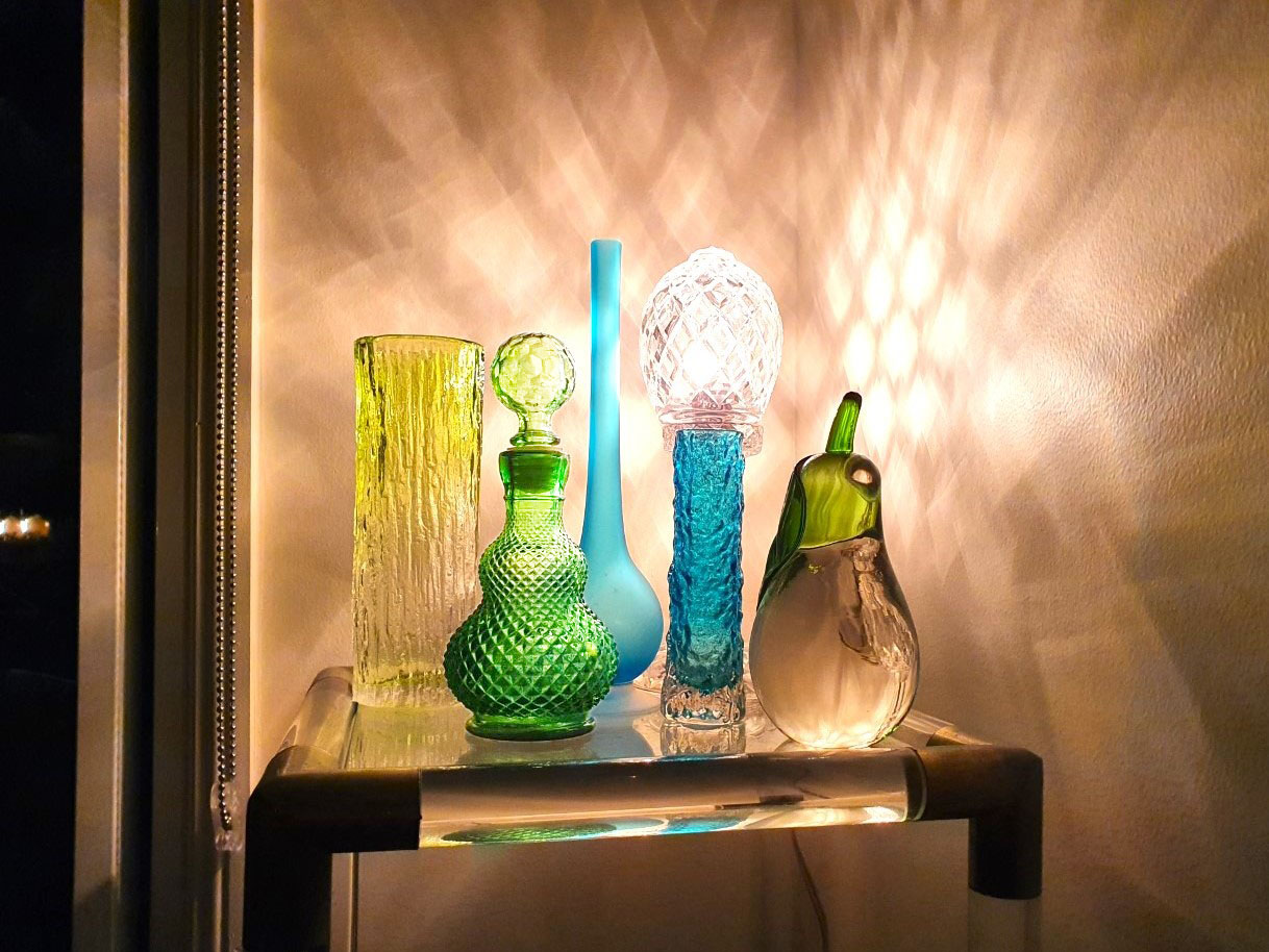 Vintage shop murano lamp