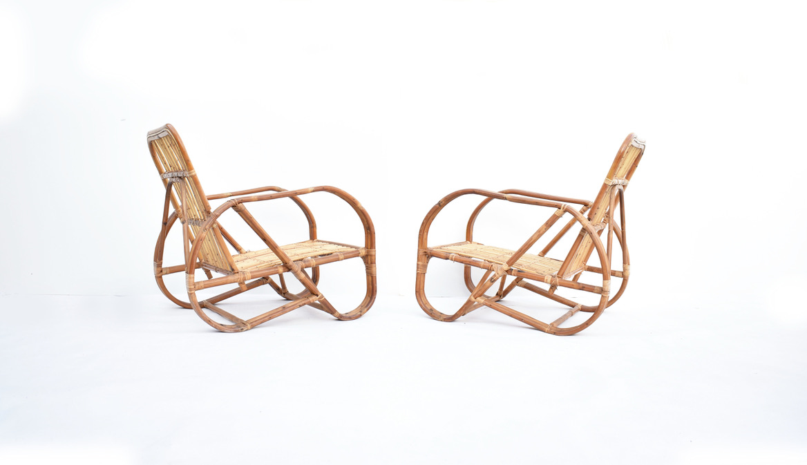Pretzel-suite-1950s-cane-armchair.2